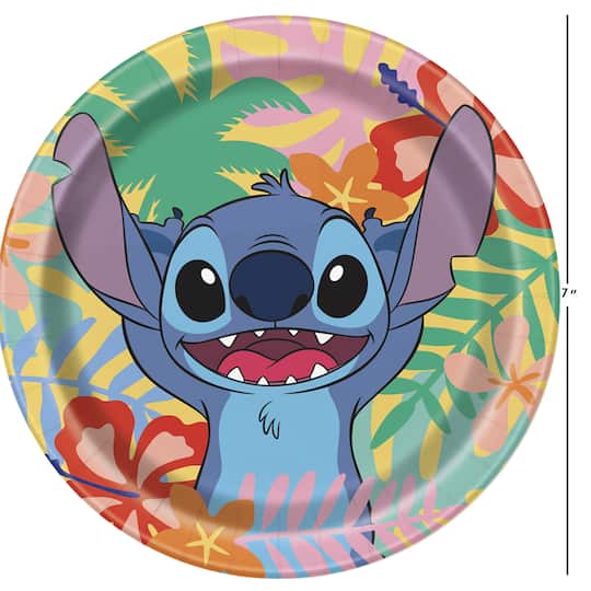7" Disney® Lilo & Stitch Paper Plates, 8ct.